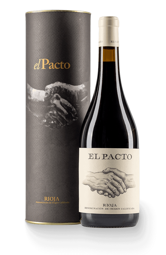 El Pacto Rioja in schöner Geschenkverpackung